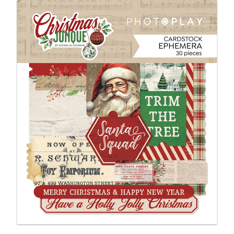 PhotoPlay - Christmas Junque Ephemera Die Cuts