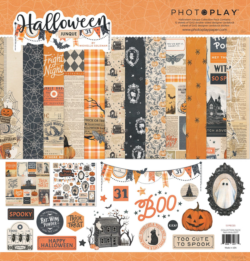 PhotoPlay - Halloween Junque 12x12 Collection Pack