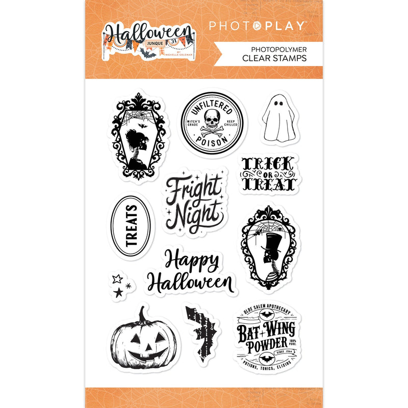 PhotoPlay - Halloween Junque Stamps