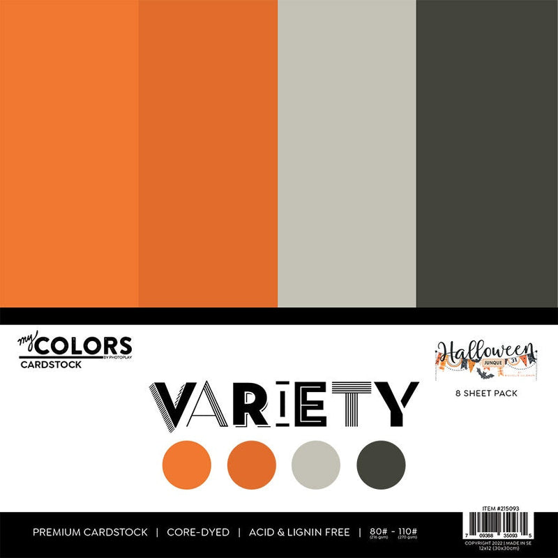 PhotoPlay - Halloween Junque 12x12 Cardstock Variety Pack
