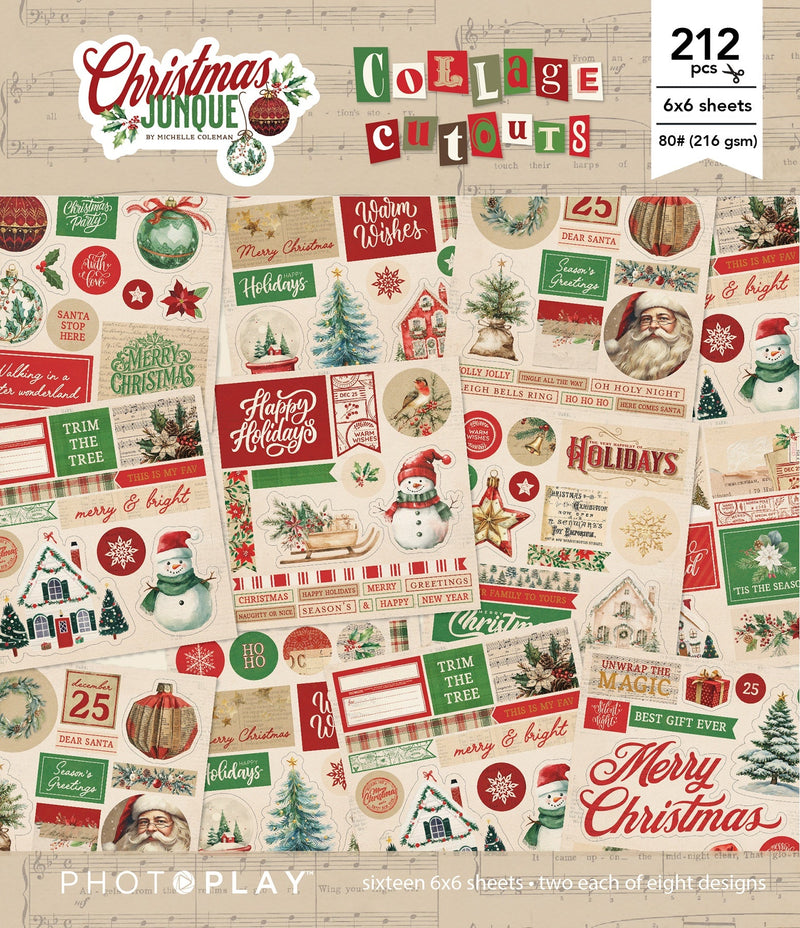 PhotoPlay - Christmas Junque Collage Cut Outs