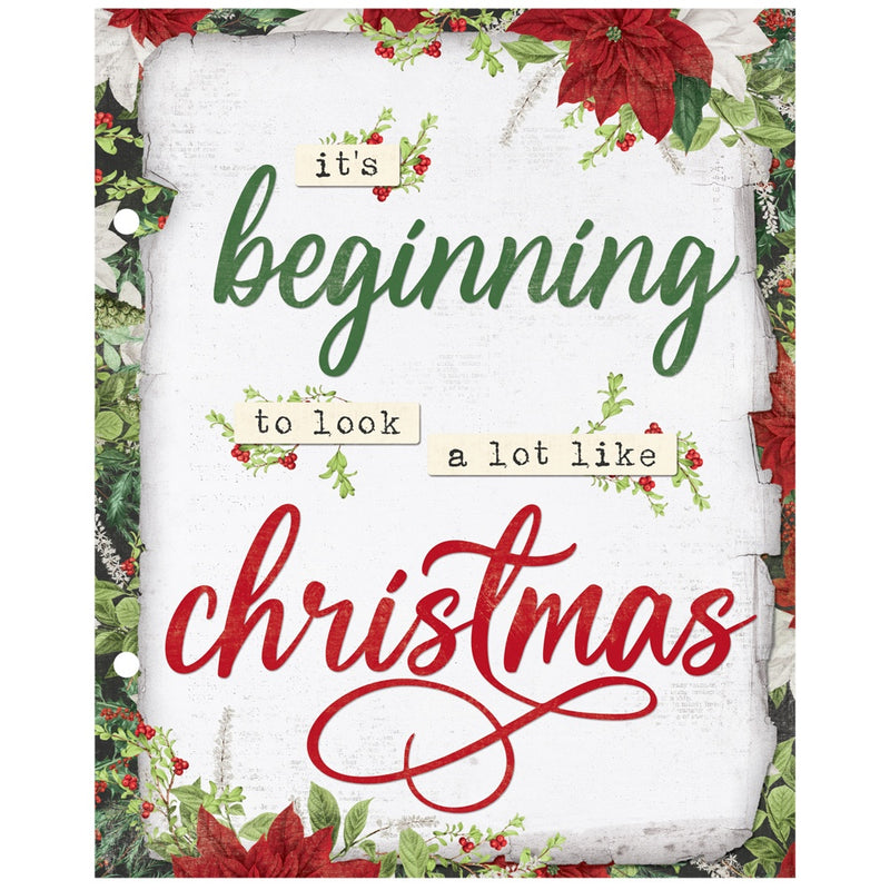 Simple Vintage Believe 6x8 Binder Inserts