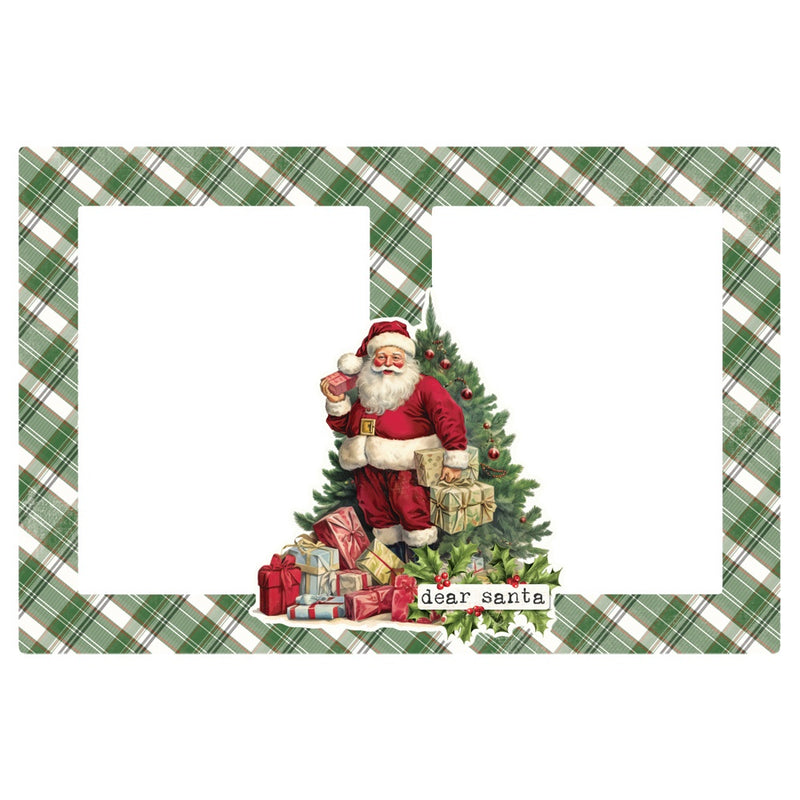 Simple Vintage Believe Chipboard Frames