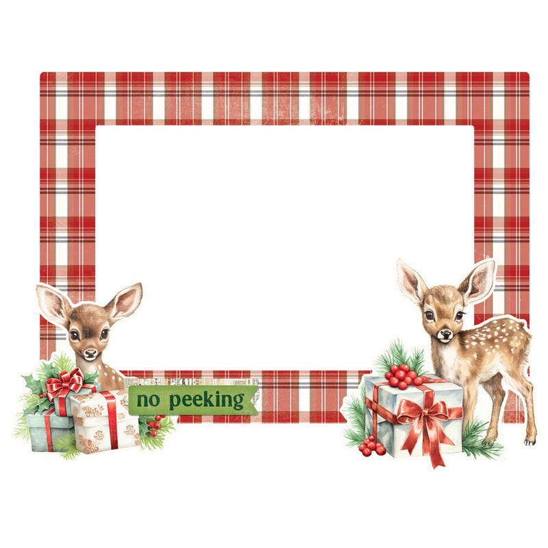 Simple Vintage Believe Chipboard Frames