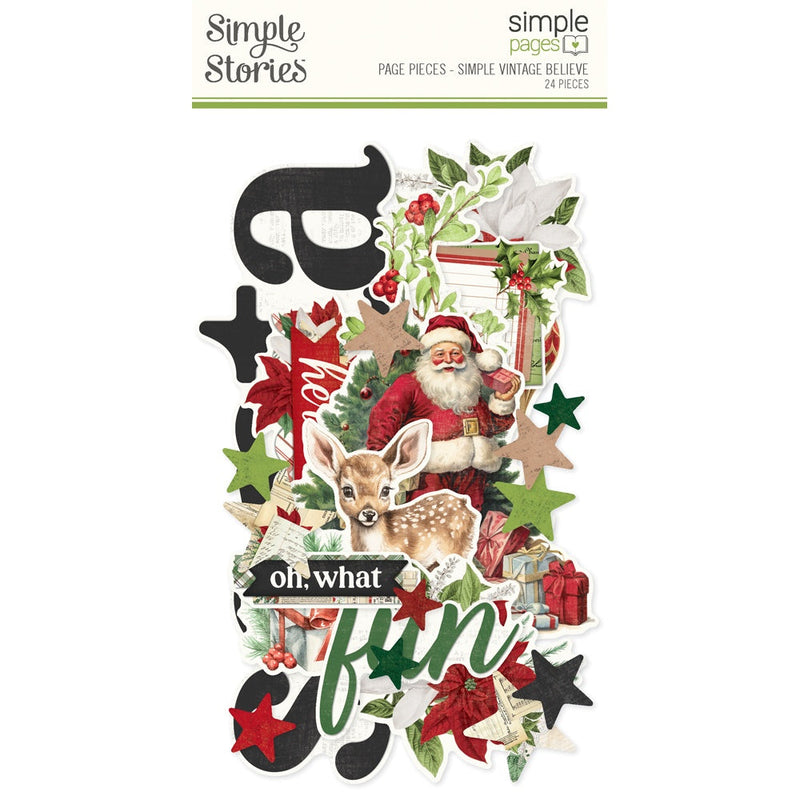 COMING SOON - Simple Vintage Believe Page Pieces
