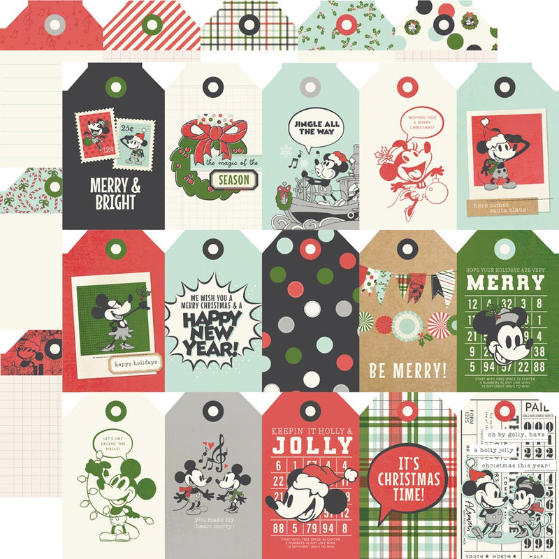 COMING SOON - Say Cheese Classic Mouse Christmas Tag Elements