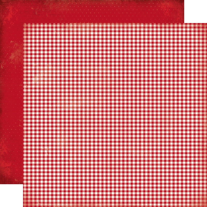 COMING SOON - Simple Vintage Believe Candy Cane Gingham