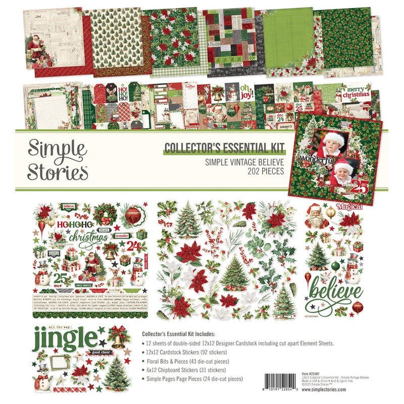 Simple Vintage Believe Essential Collectors Kit