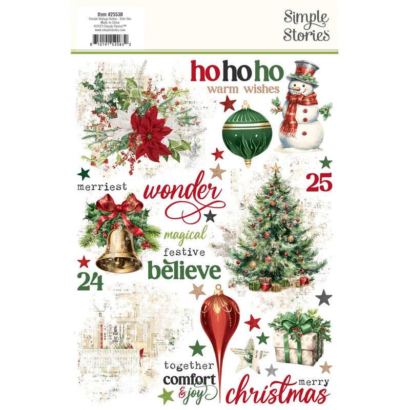 COMING SOON - Simple Vintage Believe 6x8 Rub Ons