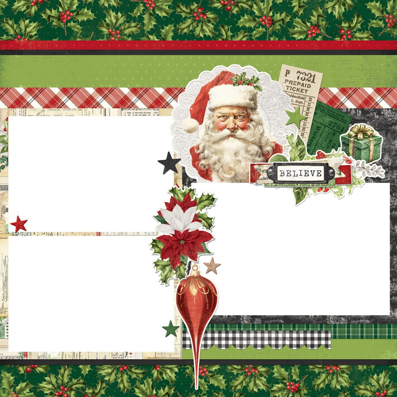 Simple Vintage Believe Page Kit