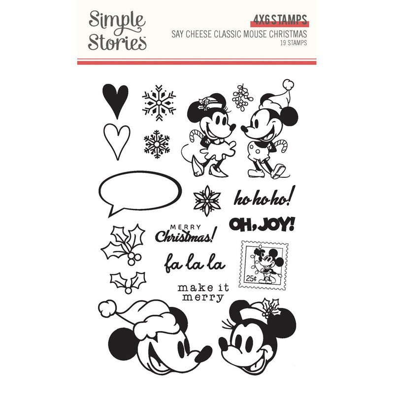 COMING SOON - Say Cheese Classic Mouse Christmas Stamps