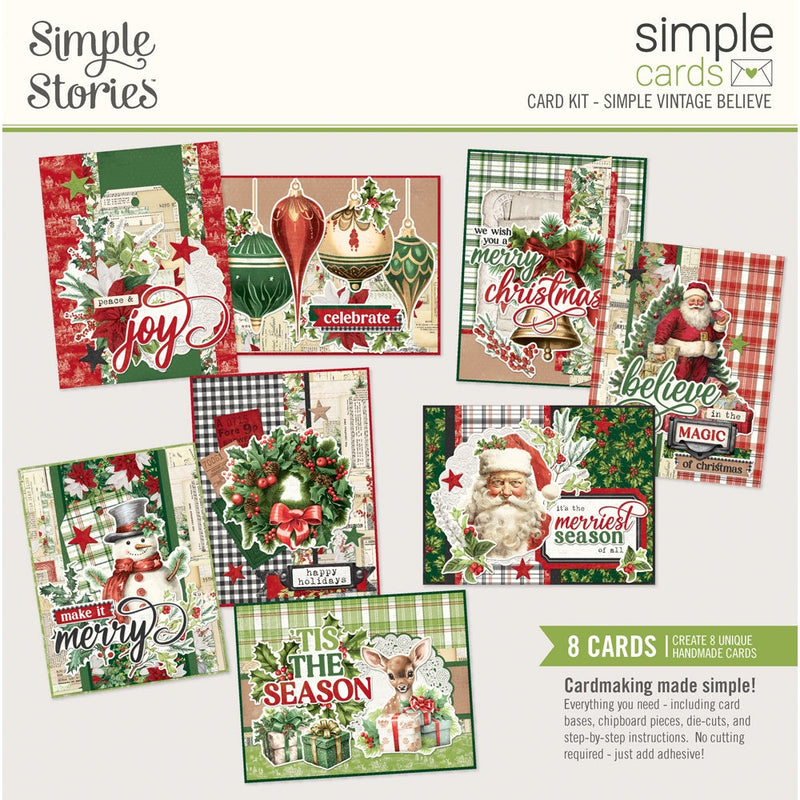 Simple Vintage Believe Card Kit