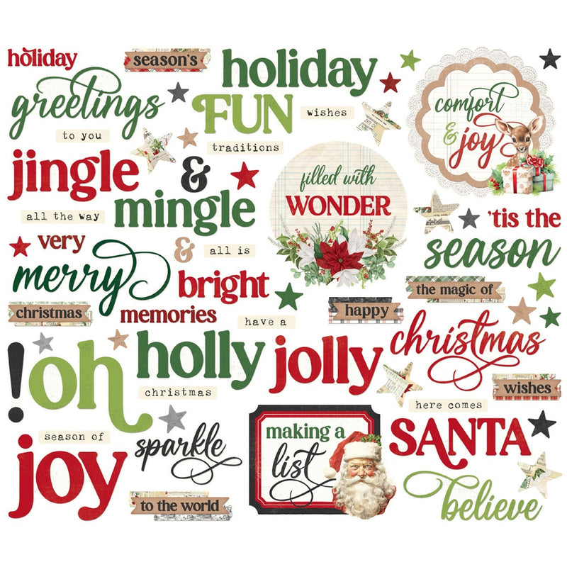 Simple Vintage Believe Sentiments Bits & Pieces