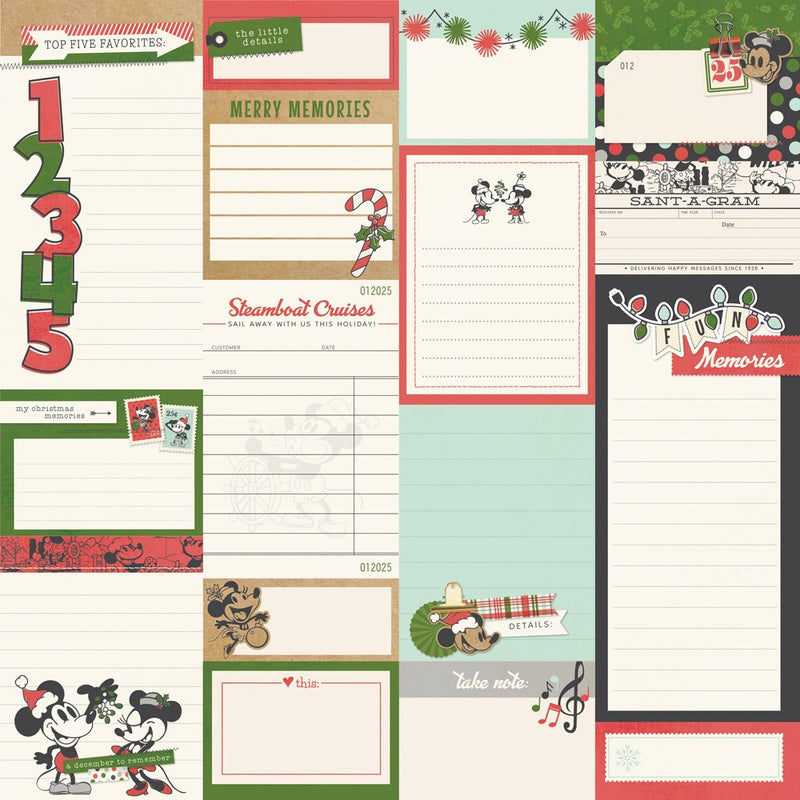 COMING SOON - Say Cheese Classic Mouse Christmas Journal Elements