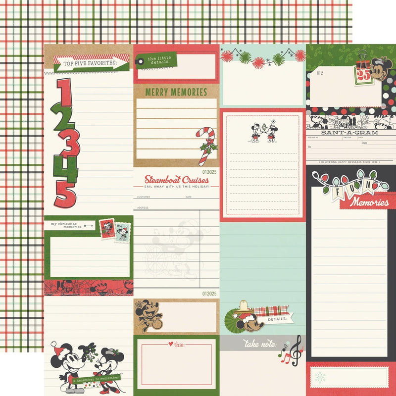 COMING SOON - Say Cheese Classic Mouse Christmas Journal Elements