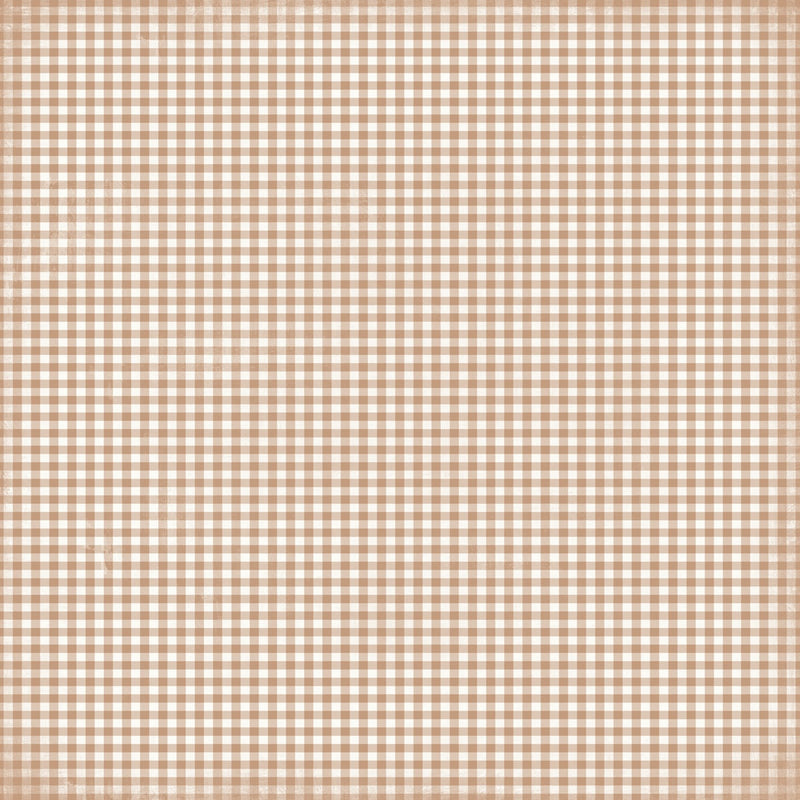 COMING SOON - Simple Vintage Believe Gingerbread Gingham