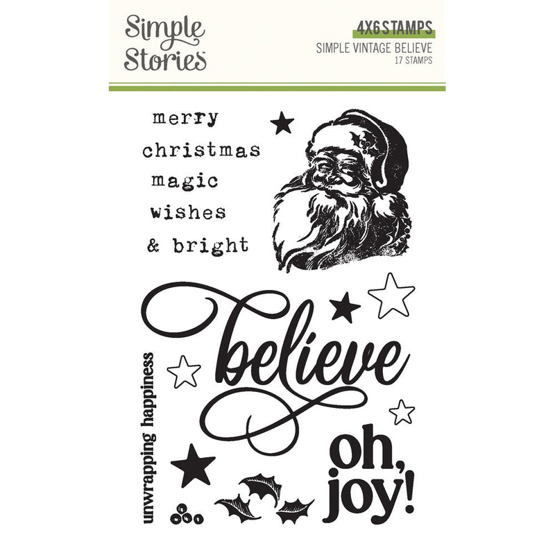 COMING SOON - Simple Vintage Believe Stamps