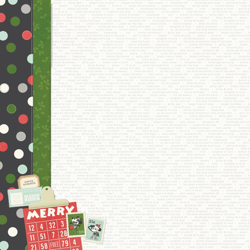 COMING SOON - Say Cheese Classic Mouse Christmas Merry Magic