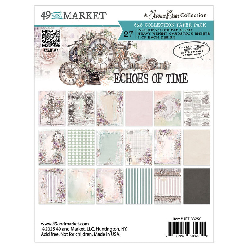 49 & Market - Echoes Of Time 6x8 Paper Pack
