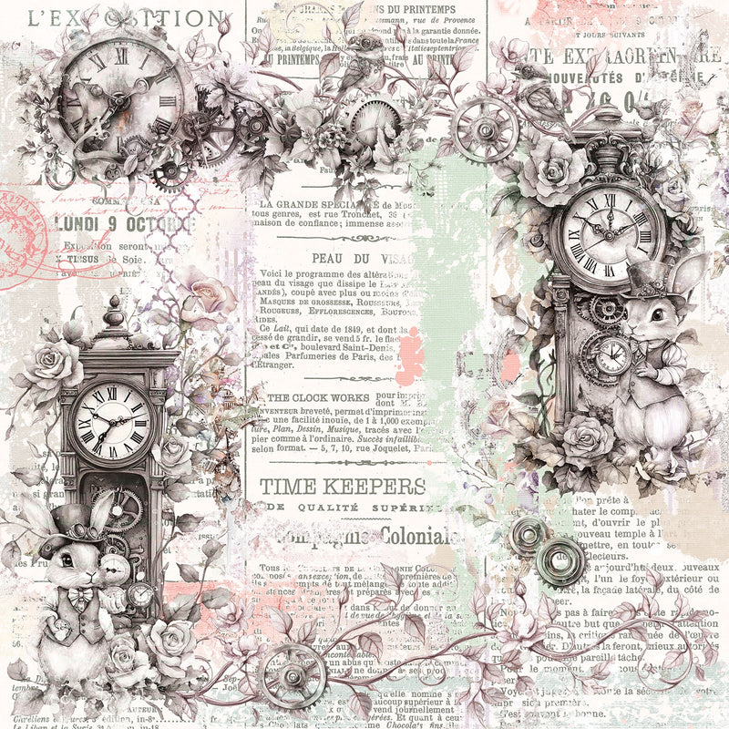 49 & Market - Echoes Of Time 12x12 Cardstock Timeless