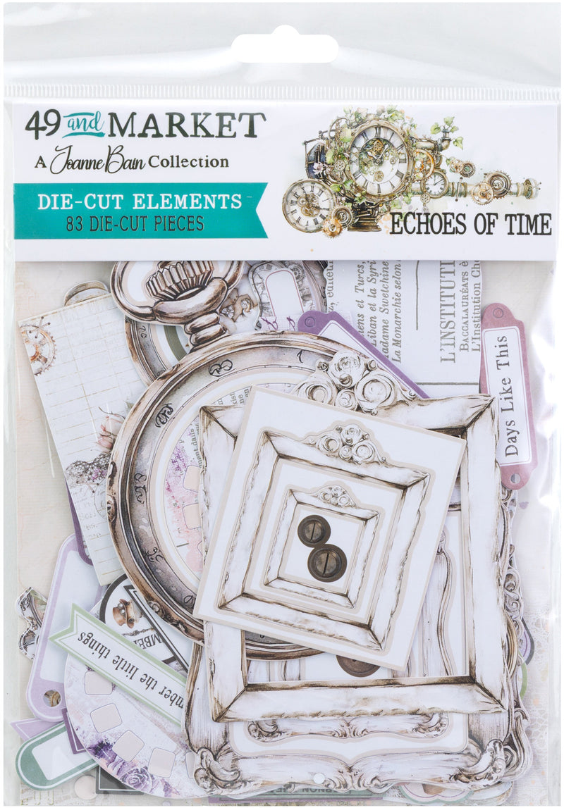 49 & Market - Echoes Of Time Die-Cut Elements
