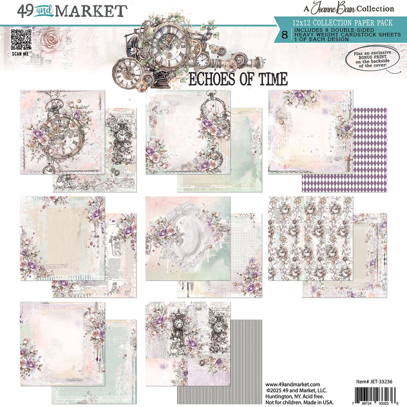 49 & Market - Echoes Of Time 12x12 Collection Pack