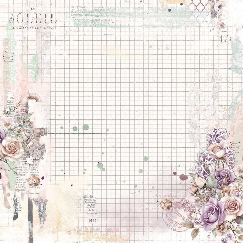 49 & Market - Echoes Of Time 12x12 Cardstock Yesterday