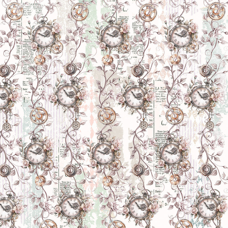 49 & Market - Echoes Of Time 12x12 Cardstock Vintage Vines