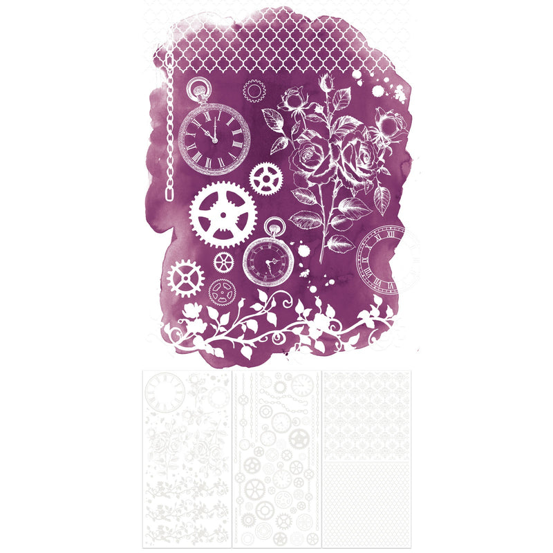 49 & Market - Irresistible Rub-On Transfer Set Echoes Of Time