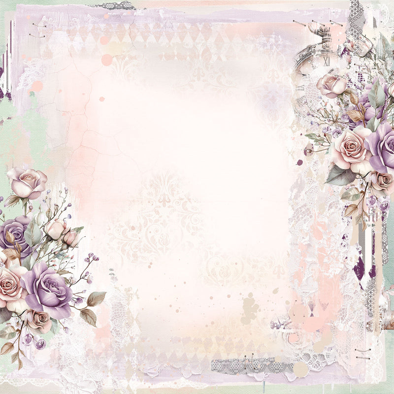 49 & Market - Echoes Of Time 12x12 Cardstock Serene