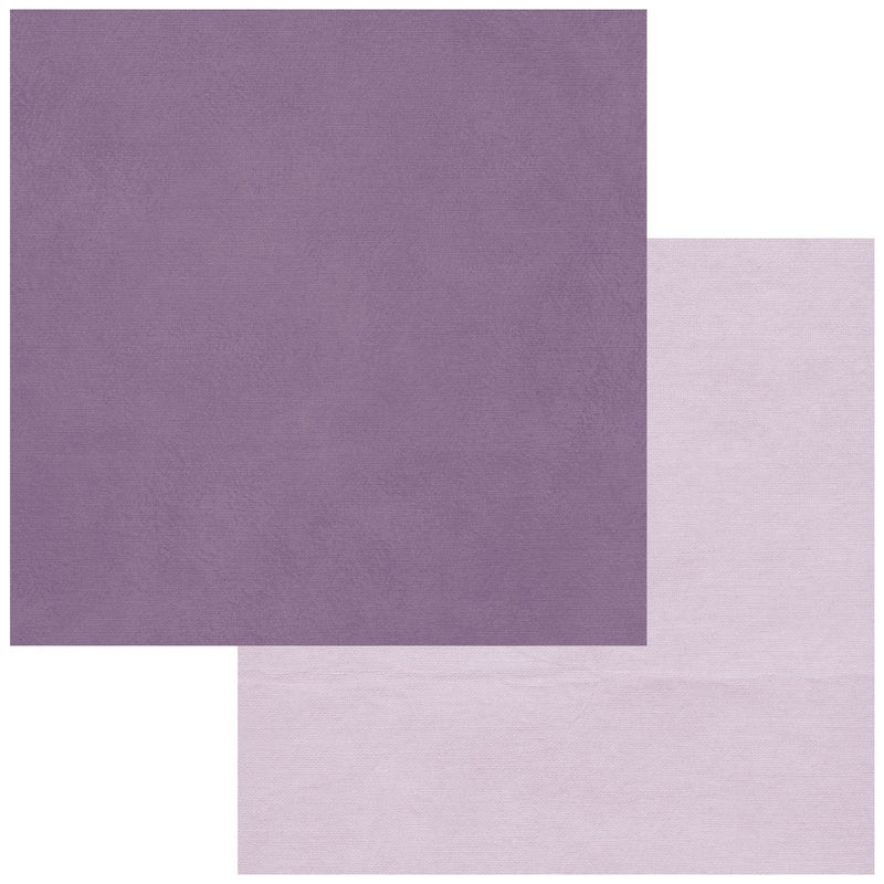49 & Market - Echoes Of Time 12x12 Cardstock Purple Love