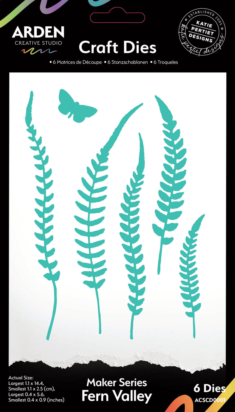Arden Creative - Hidden Creek Fern Valley Die Set