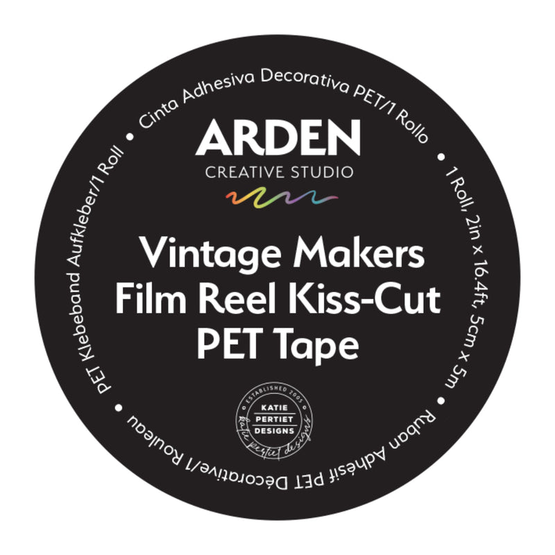 Arden Creative - Vintage Makers Film Reel Kiss-cut PET Tape