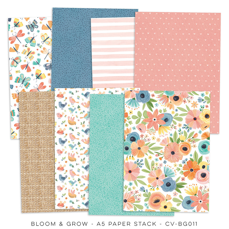 Bloom & Grow A5 Paper Stack