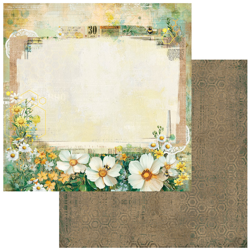 49 & Market - Botanical Buzz 12x12 Meadow