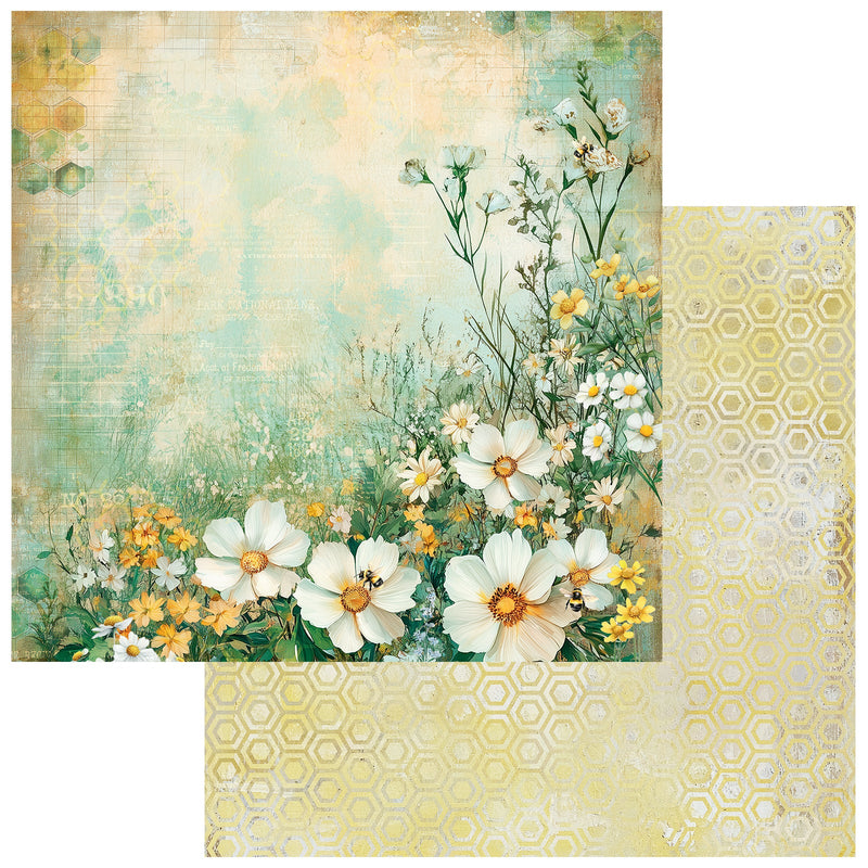 49 & Market - Botanical Buzz 12x12 Cheerful