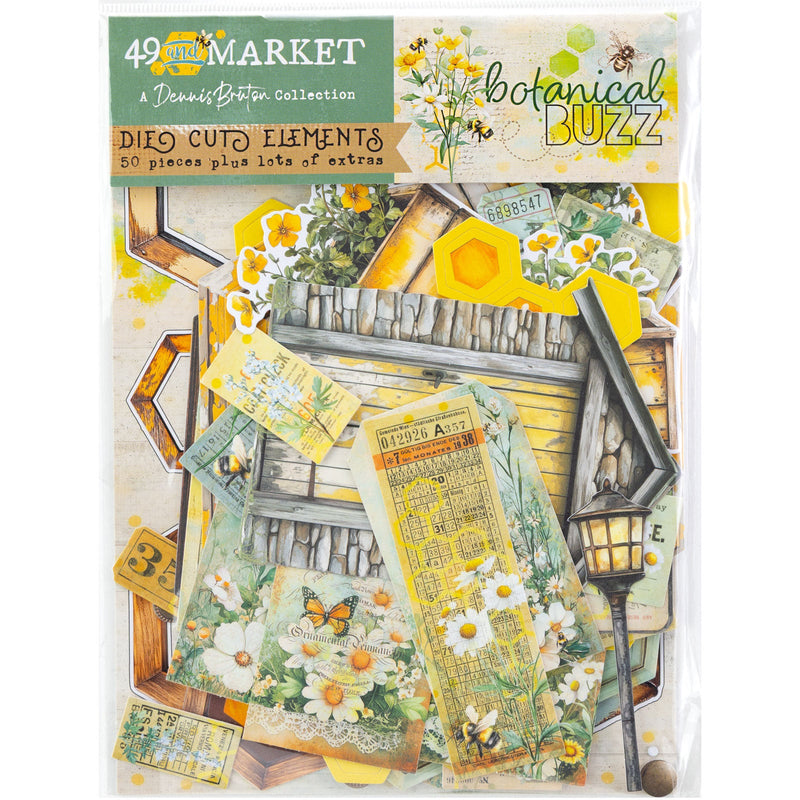 49 & Market - Botanical Buzz Die Cut Elements