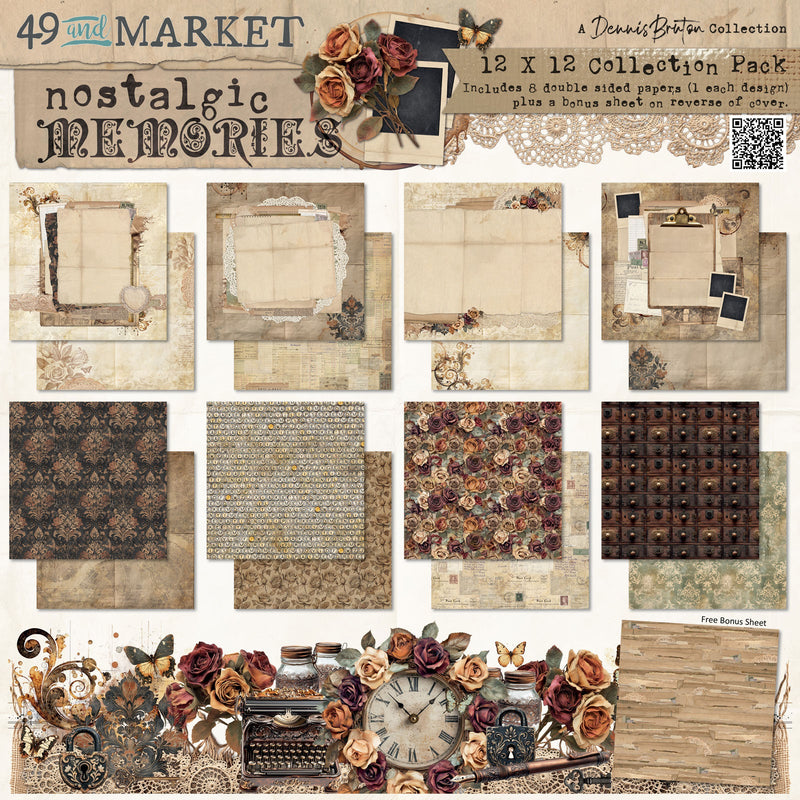COMING SOON - 49 & Market - Nostalgic Memories - 12x12 Collection Pack