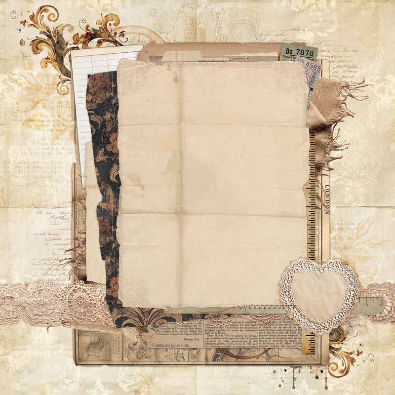 49 & Market - Nostalgic Memories Paper - Cherish