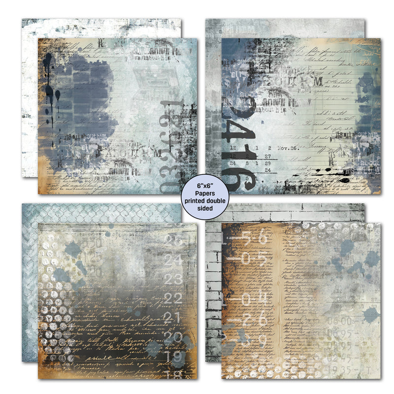 3Quarter Designs - Eclectic Clockwork 6x6 Pack