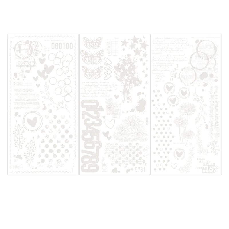 COMING SOON - 49 & Market - Vicki Boutin Irresistible Curiosities Rub Ons