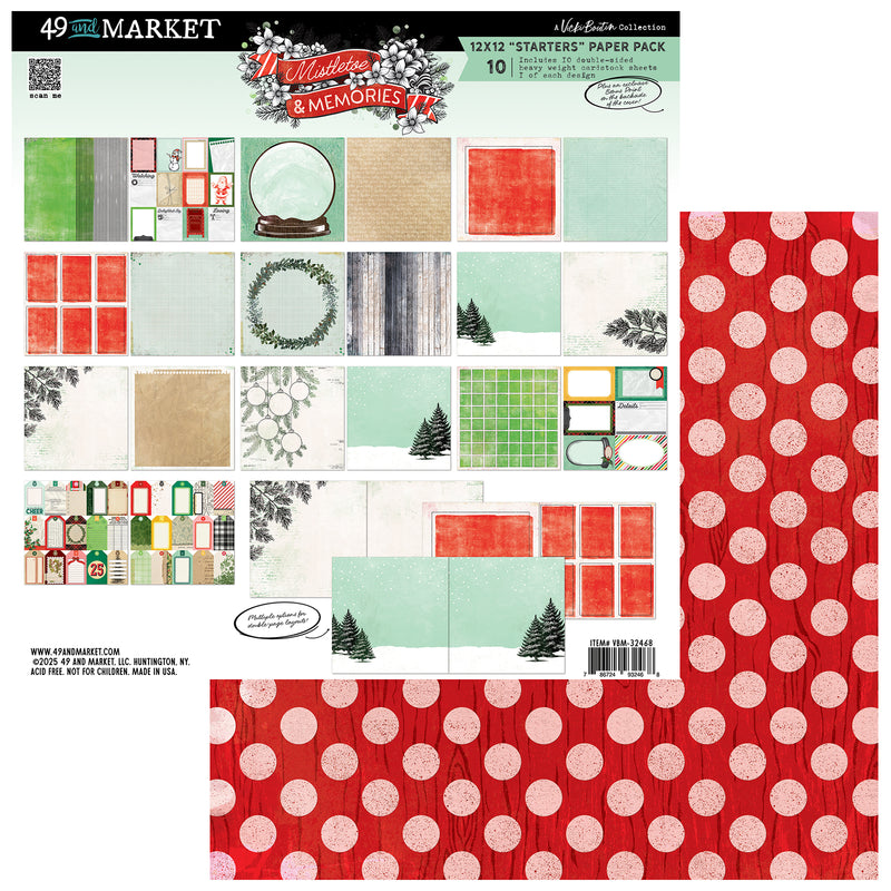 49 & Market - Mistletoe and Memories 12x12 Starters Pack
