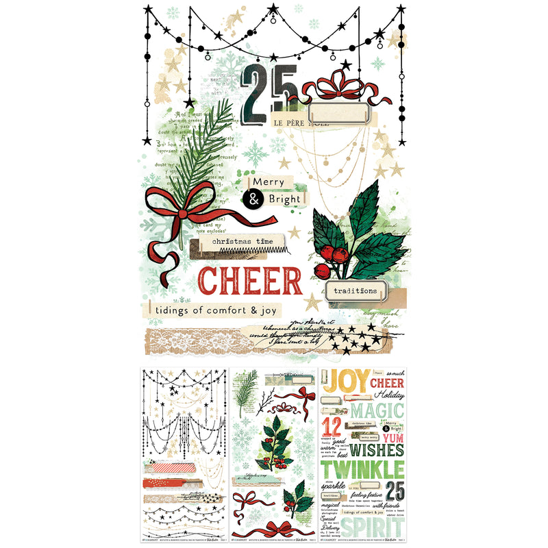 49 & Market - Mistletoe and Memories Essential Rub Ons