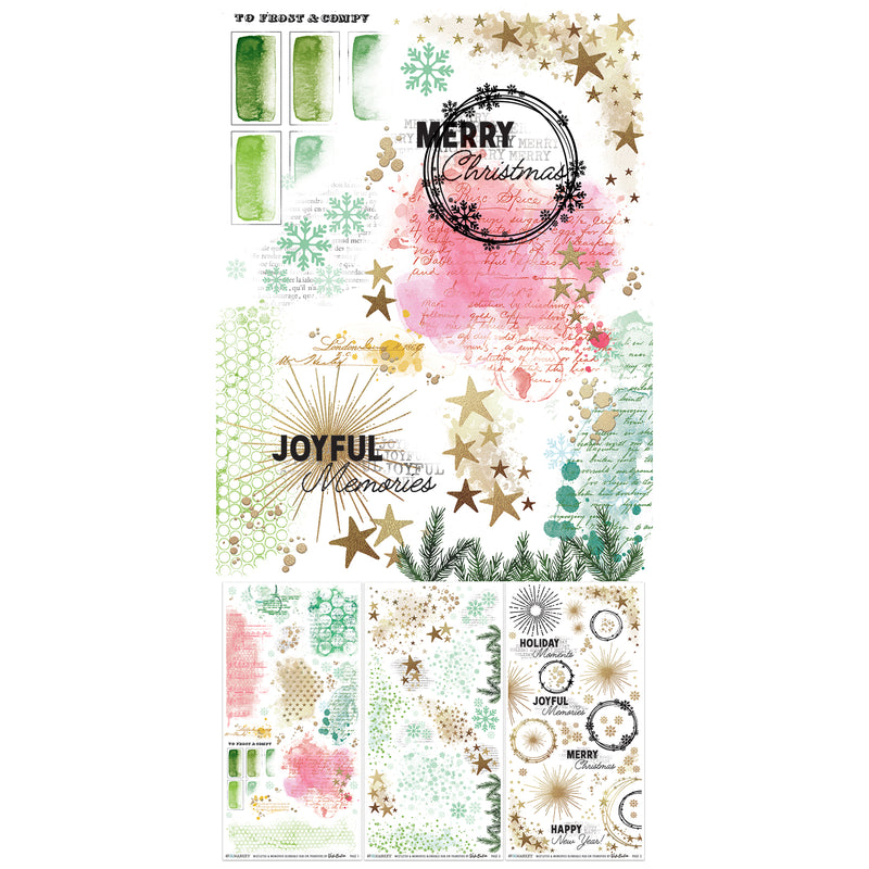 49 & Market - Mistletoe and Memories Blendable Rub Ons