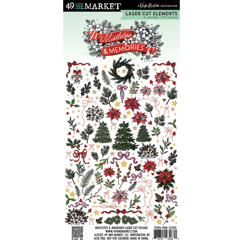 49 & Market - Mistletoe and Memories Laser Cut Foliage