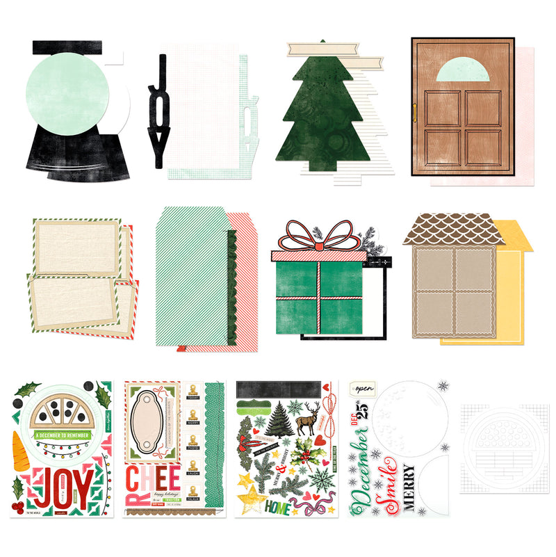 BACK SOON - 49 & Market - Mistletoe and Memories Flip Book Kit