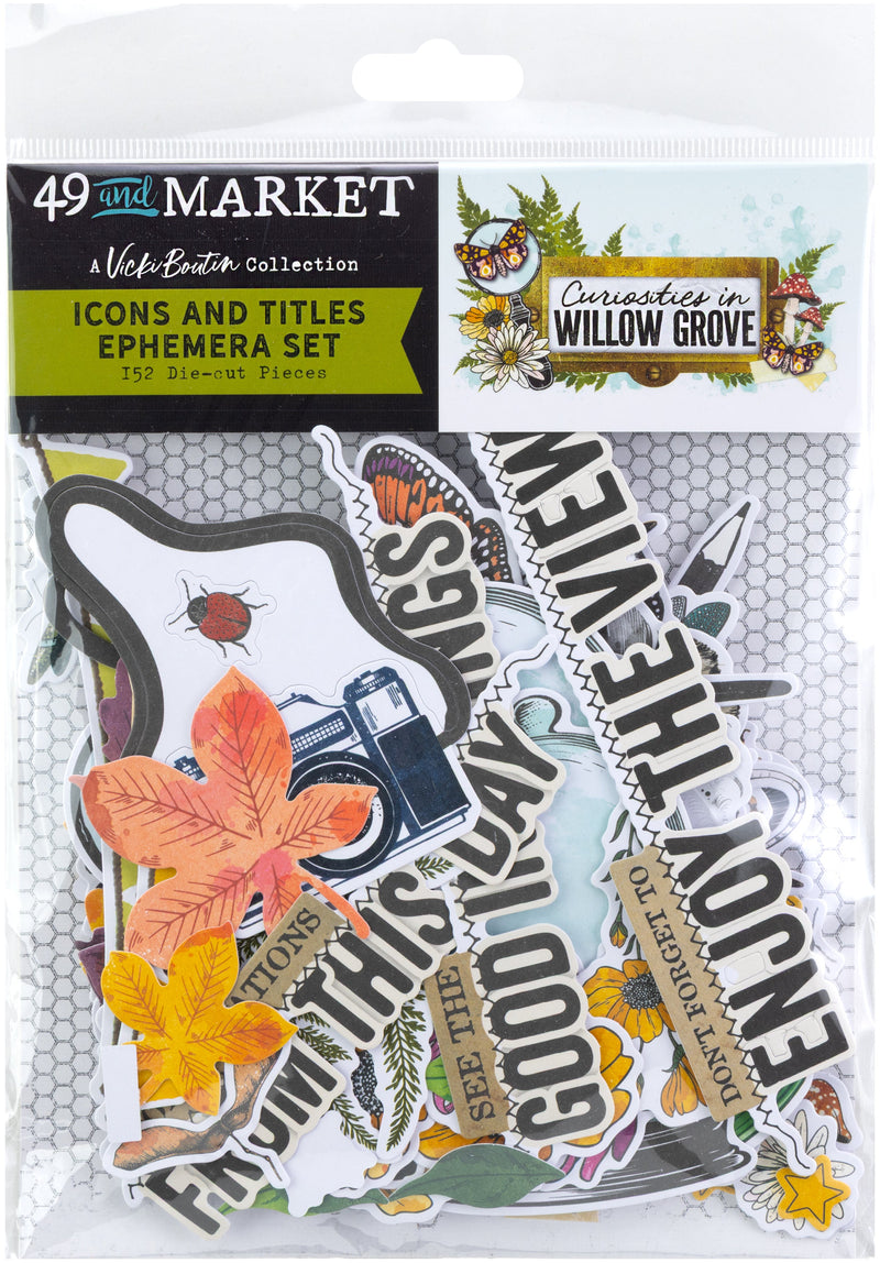 BACK SOON - 49 & Market - Curiosities in Willow Grove Ephemera Icons & Titles