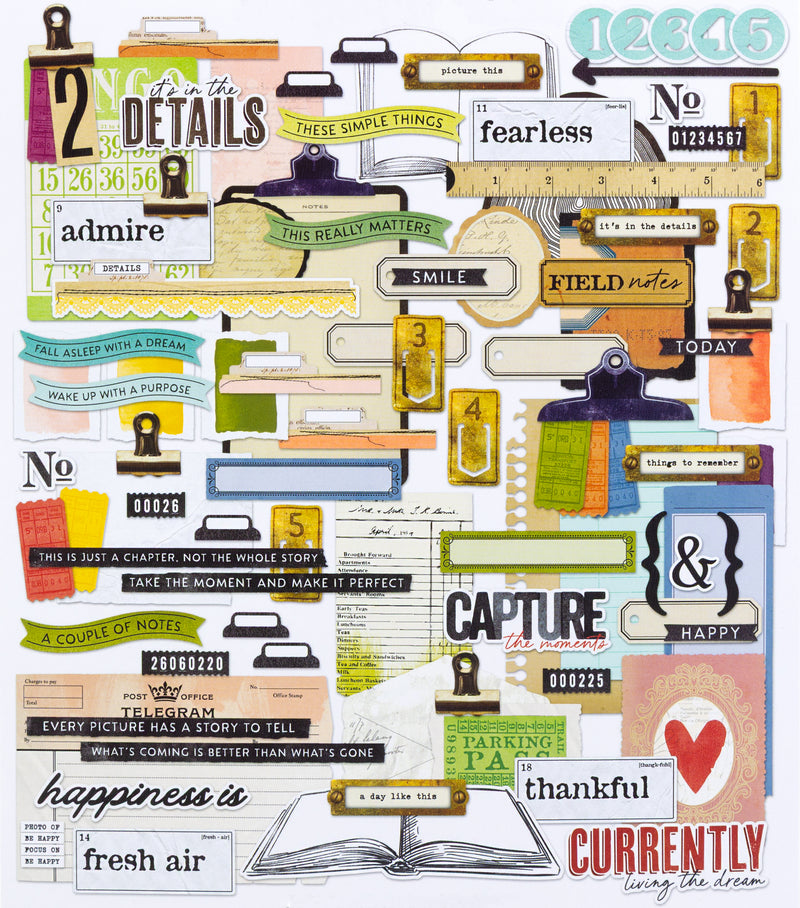 COMING SOON - 49 & Market - Curiosities in Willow Grove Ephemera Journaling Bits