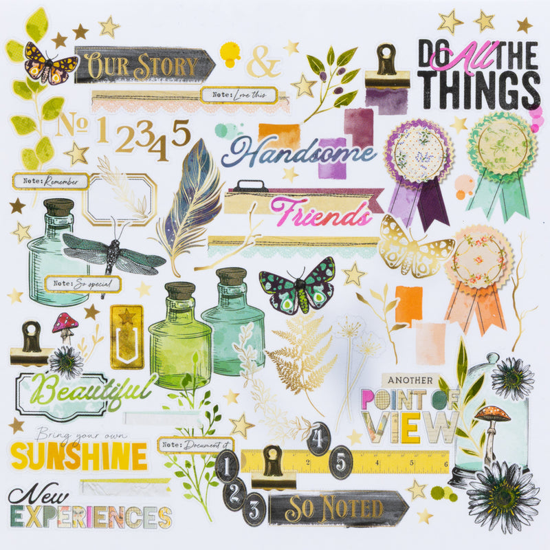 COMING SOON - 49 & Market - Curiosities in Willow Grove Foiled Die Cuts