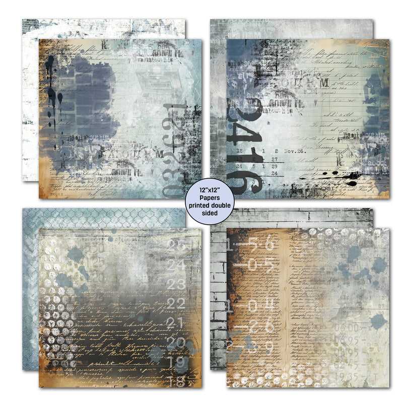 3Quarter Designs - Eclectic Clockwork 12x12 Collection